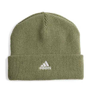 Dziecięca Czapka zimowa ADIDAS LK BEANIE IY7844 – Oliwkowy - Czapki dla dzieci - miniaturka - grafika 1
