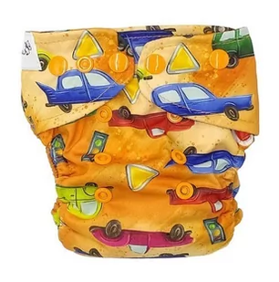 Pieluszka z kieszonką MINI OS 4-11kg AUTA - Pieluchy - miniaturka - grafika 1
