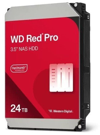 Western Digital Dysk HDD WD Red Pro WD241KFGX 24 TB ; 3.5