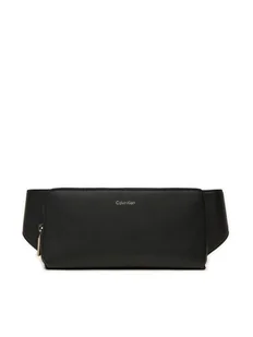 Calvin Klein Saszetka nerka Ck Sleek Waistbag K50K512785 Czarny - Nerki - miniaturka - grafika 1