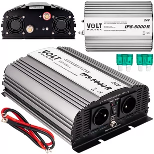 Przetwornica samochodowa IPS-5000R 24V/230V 2500/5000W VOLT POLSKA - Przetwornice samochodowe - miniaturka - grafika 1