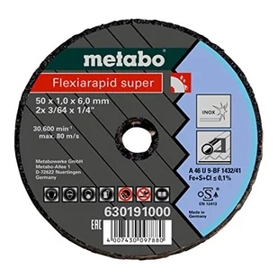Metabo Tarcza tnąca 70x2,0x6 mm (630194000) - Tarcze do pił - miniaturka - grafika 2