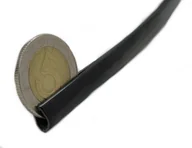 Akcesoria motoryzacyjne - LISTWA KRAWEDZIOWA rantówka krawędziówka 8mm czarna połysk - miniaturka - grafika 1