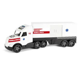 Magic Truck Action ambulans 36211 Wader - Samochody i pojazdy dla dzieci - miniaturka - grafika 1