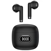 Słuchawki - USAMS BHUIAII01 TWS Czarny - miniaturka - grafika 1