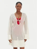 Sukienki - Seafolly Sukienka plażowa 55529-CU Beżowy Regular Fit - miniaturka - grafika 1