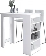 Ławy i stoliki kawowe - Fabryka Mebli Akord Stolik barowy pod hoker Biały - miniaturka - grafika 1