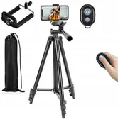 Pozostałe akcesoria do telefonów - STATYW 4w1 TRIPOD 103cm PILOT UCHWYT NA TELEFON - miniaturka - grafika 1