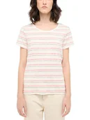 Koszulki i topy damskie - Mustang Koszulka w kolorze jasnoróżowo-szarym - miniaturka - grafika 1