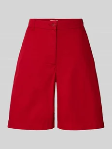 Szorty chinosy o kroju relaxed fit z mieszanki bawełny - Spodenki damskie - miniaturka - grafika 1