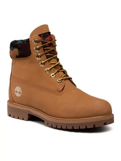 Buty zimowe męskie - Timberland Trapery 6 Prem Rubber Cup Bt TB0A2KCE231 Brązowy - grafika 1