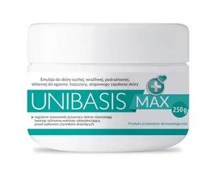 STARPHARMA Unibasis MAX emulsja do skóry suchej 250 g - Balsamy i kremy do ciała - miniaturka - grafika 1