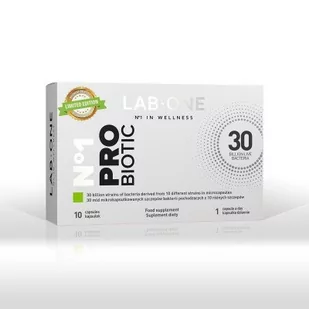 LAB ONE N1 ProBiotic (Probiotyk) 10 kapsułek wegańskich - Układ pokarmowy - miniaturka - grafika 1