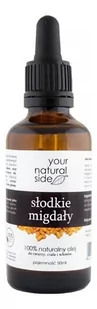 Your Natural Side OLEJ SŁODKIE MIGDAŁY PIPETA 50ML - Olejki do ciała i włosów - miniaturka - grafika 1