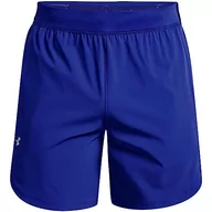 Spodenki damskie - Under Armour Męskie Ua Stretch tkane szorty, niebieskie, XXL, NIEBIESKI, XXL - miniaturka - grafika 1