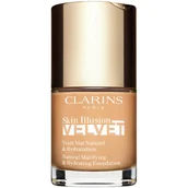 Podkłady do twarzy - Clarins Matowy makijaż IllusionVelvet Natura l Matifying & Hydrating Foundation) 30 ml Cień 108W) - miniaturka - grafika 1