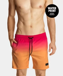 BOKSERKI KĄPIELOWE ATLANTIC KMB-210 WL23 (kolor różowy, rozmiar XL) - Majtki męskie - miniaturka - grafika 4