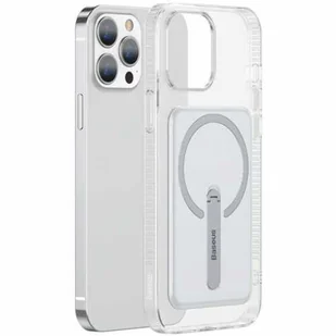 Baseus Magnetic Phone Case Etui obudowa case z podstawką do iPhone 13 Pro Max 6.7'' ARCX000202 - Etui i futerały do telefonów - miniaturka - grafika 2