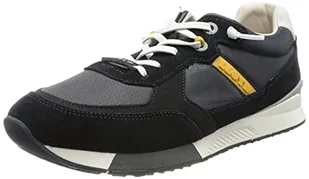 LLOYD Skórzane sneakersy "Egido" w kolorze granatowym - Trampki męskie - miniaturka - grafika 1