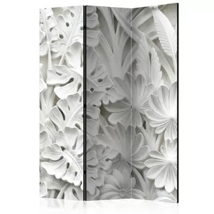 Parawan 3-częściowy - Alabastrowy ogród [Room Dividers] (rozmiar 135x172) - Parawany - miniaturka - grafika 1