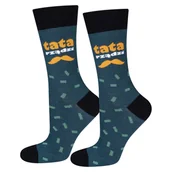 Skarpetki męskie - Skarpety męskie SOXO "Tata rządzi" - Tata rządzi - 40-45 - miniaturka - grafika 1