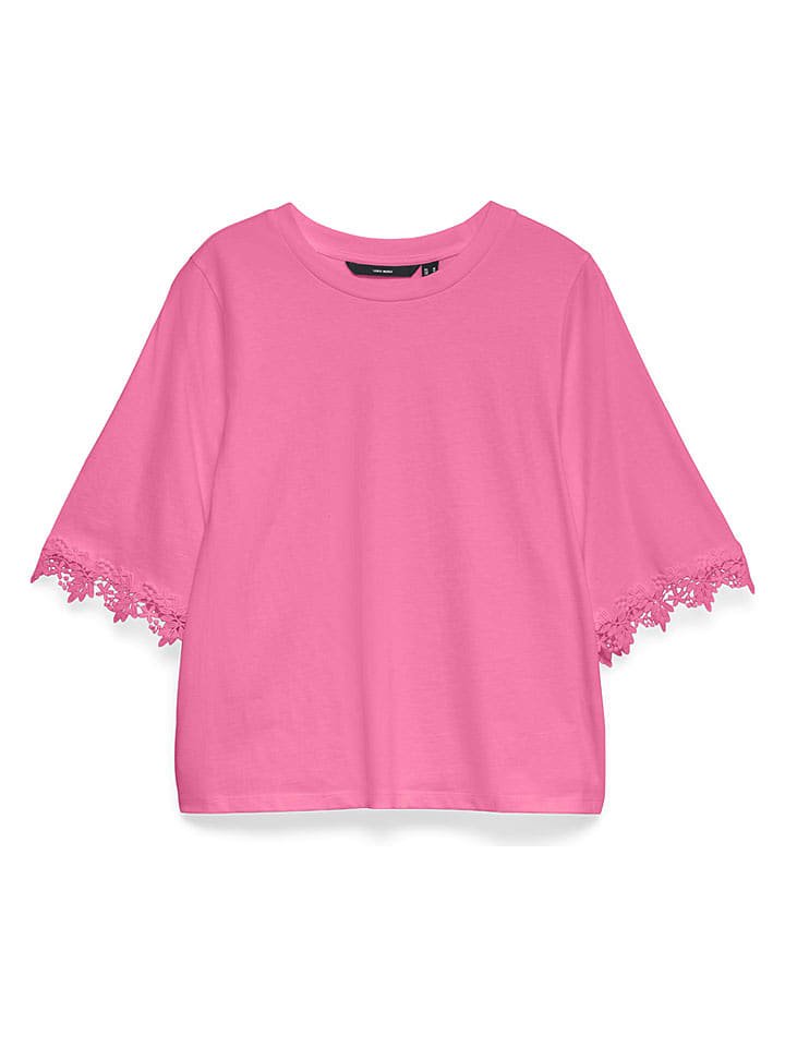 Vero Moda Koszulka w kolorze różowym