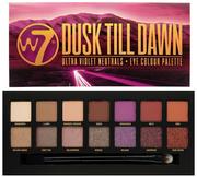 Cienie do powiek - W7 DUSK TILL DAWN - PRESSED PIGMENT PALETTE - Paleta 14 cieni do powiek W71DPO - miniaturka - grafika 1