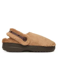 Kapcie damskie - Kapcie Crocs Classic Unfurgettable Clog 211116 Brązowy - miniaturka - grafika 1