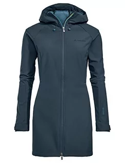 Kurtki damskie - Vaude Damska kurtka damska Skomer Softshell Coat kurtka, Steelblue, 36 41556 - grafika 1