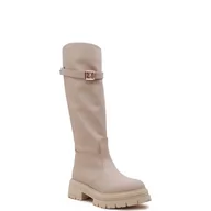 Kozaki damskie - Marella Oficerki PARTY | z dodatkiem skóry - miniaturka - grafika 1