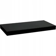 Półki do salonu - Czarny Połysk Półka Naścienna Wisząca Volato 60 CM - miniaturka - grafika 1