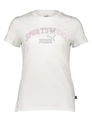 Koszulki i topy damskie - Puma Koszulka "Essentials+" w kolorze białym - miniaturka - grafika 1