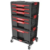 Skrzynki i torby narzędziowe - Zestaw skrzynek narzędziowych QBRICK System PRO Drawer Workshop SET 5 2.0 Czarny - miniaturka - grafika 1