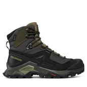 Buty trekkingowe męskie - Trekkingi Salomon Quest Element Gtx GORE-TEX 414571 28 V0 Zielony - miniaturka - grafika 1