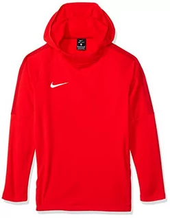 Bluzy dla chłopców - Nike Chłopięca bluza Dry Academy18 Football Hoodie-aj0109 czerwony czerwony (University Red/Gym Red/Gym Red/Gym Red/(White) S - grafika 1