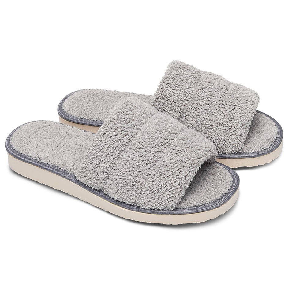 Pantofle damskie Meteor (Natural Style) NS-047 szare 38