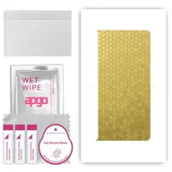 Akcesoria do tabletów i e-booków - folia naklejka skórka strukturalna na TYŁ do Lenovo Tab Extreme - Plaster Miodu Złoty - apgo SKINS - miniaturka - grafika 1