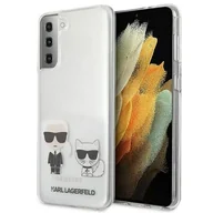 Etui i futerały do telefonów - Karl Lagerfeld Etui HC Karl & Choupette Galaxy S21 Plus, przezroczyste 3666339003357 - miniaturka - grafika 1