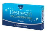 Witaminy i minerały - Oleofarm Destresan noc z melatoniną 24 kapsułki  3210241 - miniaturka - grafika 1