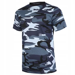 Koszulka Męska Wojskowa Mil-Tec T-Shirt pod mundur bawełniana Sky Blue 3XL - Koszulki męskie - miniaturka - grafika 1