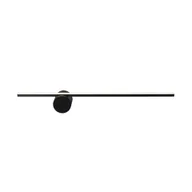 Lampy ścienne - Prosta, ledowa lampa ścienna, czarna listwa WL22032G-L60  z serii FAD - miniaturka - grafika 1