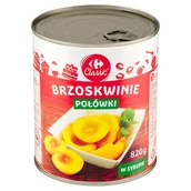 Owoce w puszkach i słoikach - Carrefour Classic Brzoskwinie połówki w syropie 820 g - miniaturka - grafika 1