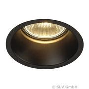 Lampy sufitowe - Spotline Horn GU10 Czarny mat (112910) - miniaturka - grafika 1