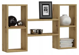 Półka Wisząca Ścienna Polon Dąb Artisan Na Zdjęcia - Półki do salonu - miniaturka - grafika 1