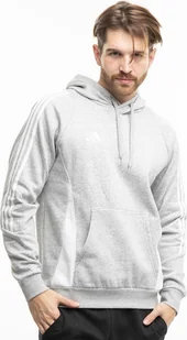 Adidas Bluza męska adidas Tiro 24 Sweat Hooded szara IR7545 XL - Bluzy męskie - miniaturka - grafika 1