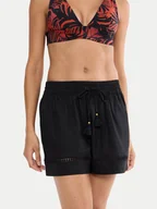 Piżamy damskie - Triumph Szorty piżamowe Summer Wear 10227237 Czarny Regular Fit - miniaturka - grafika 1