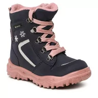 Buty dla dziewczynek - Śniegowce Superfit GORE-TEX 1-000046-8010 S Blue/Rosa - miniaturka - grafika 1