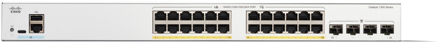 Switch Cisco C1300-24FP-4G-RF