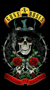 PODKŁADKA POD MYSZ Z Nadrukiem 22x18 cm Guns N' Roses Logo Appetite Prezent - Podkładki pod mysz - miniaturka - grafika 1