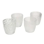 Świeczniki - Dekoria pl pl Świeczniki Altare 4szt clear 9 x 9 cm 814-719 - miniaturka - grafika 1